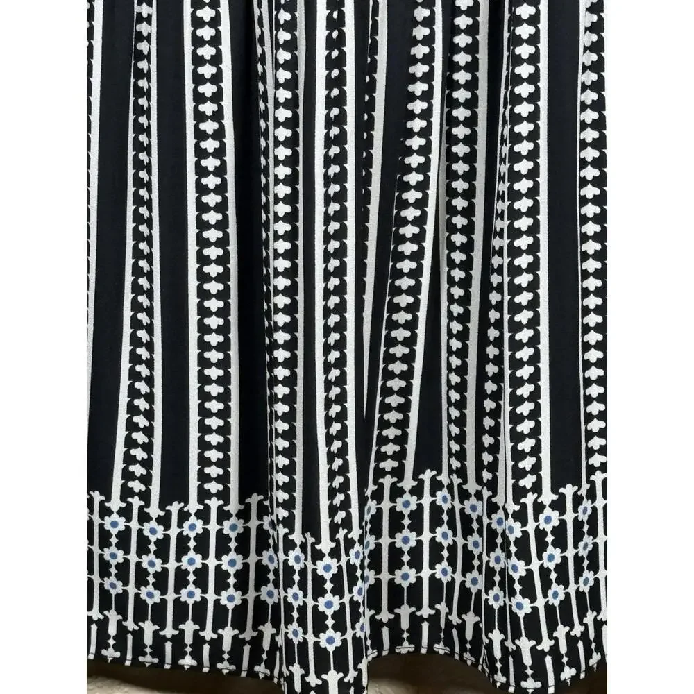 Max Studio Women Dress Size M Geometric 3/4 Sleeve Relax Fit Career Office - Picture 4 of 9